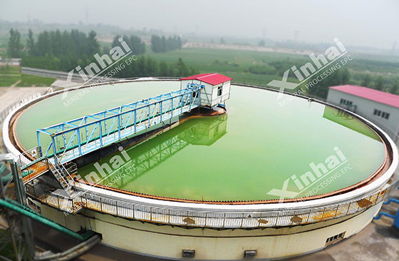 thickener in ore dressing plant
